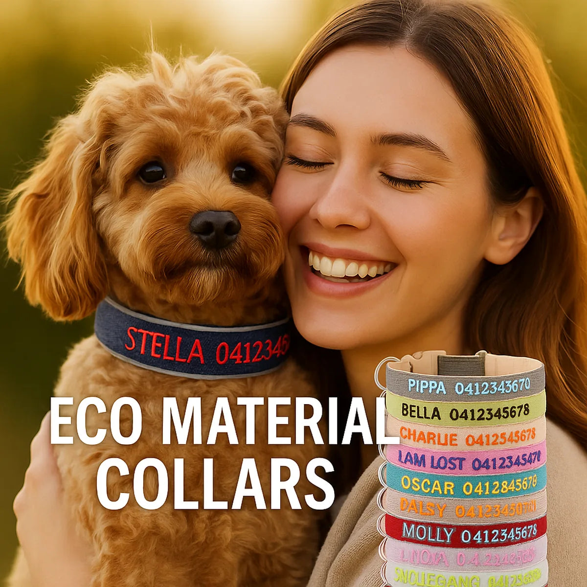 Eco-Friendly ID Collars – Sustainable Safety, Naturally