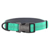 Personalised Reflective Nylon Dog Collar – Laser Engraved Buckle, Neoprene Padded.