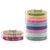 Personalised Dog Collar – Embroidered Hemp | Eco-Friendly with Metal or Plastic Buckle