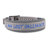 Personalised Dog Collar – Embroidered Nylon & Neoprene | Deluxe Padded Belt-Buckle Style
