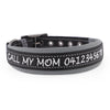 Personalised Dog Collar – Embroidered Nylon & Neoprene | Deluxe Padded Belt-Buckle Style