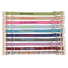 Personalised Dog Collar – Embroidered Hemp | Eco-Friendly with Metal or Plastic Buckle
