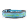 Personalised Dog Collar – Embroidered Nylon & Neoprene | Deluxe Padded Belt-Buckle Style