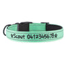 Personalised Dog Collar – Embroidered Reflective Nylon | Premium Padded Safety