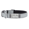 Personalised Dog Collar – Laser Engraved Buckle | Reflective & Padded Durable ID