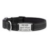 Personalised Dog Collar – Laser Engraved Buckle | Reflective & Padded Durable ID