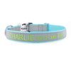Personalised Dog Collar – High Reflective Nylon | Embroidered Safety ID