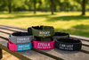 Personalised Tactical Dog Collar – Printed ID Patch with Leather Handle | Reflective Heavy-Duty