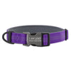 Personalised Reflective Nylon Dog Collar – Laser Engraved Buckle, Neoprene Padded.