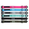 Personalised Tactical Dog Collar – Printed ID Patch with Leather Handle | Reflective Heavy-Duty