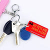 My Pets Are Home Alone - Emergency Information Wallet Card & Key Ring Tag Set